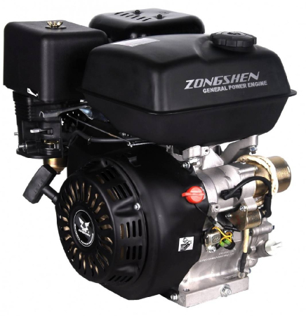 Двигатель бензиновый с горизонтальным валом Zongshen ZS 177 FE для минитракторов, строительной техники, самоход. техники, вездеходов